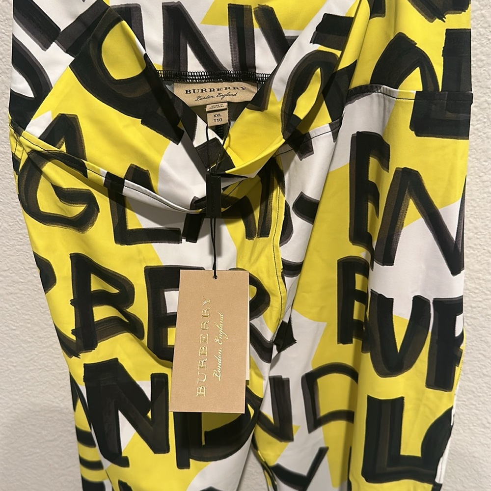 Burberry 2018 Runway Graffiti Logo Stirrup Leggings - XXL - Picture 7 of 17